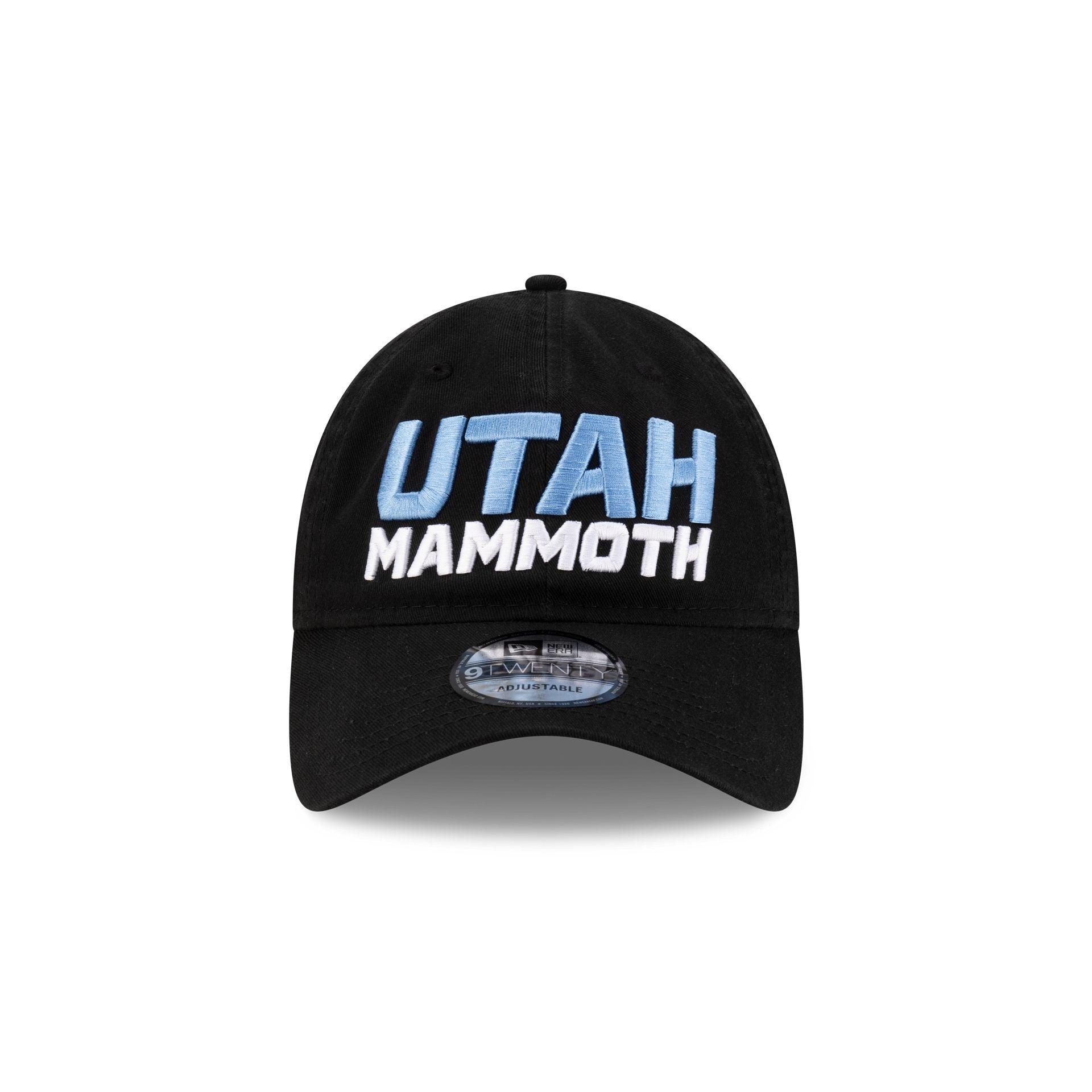 Utah Mammoth Black Stack 9TWENTY Adjustable Hat Male Product Image