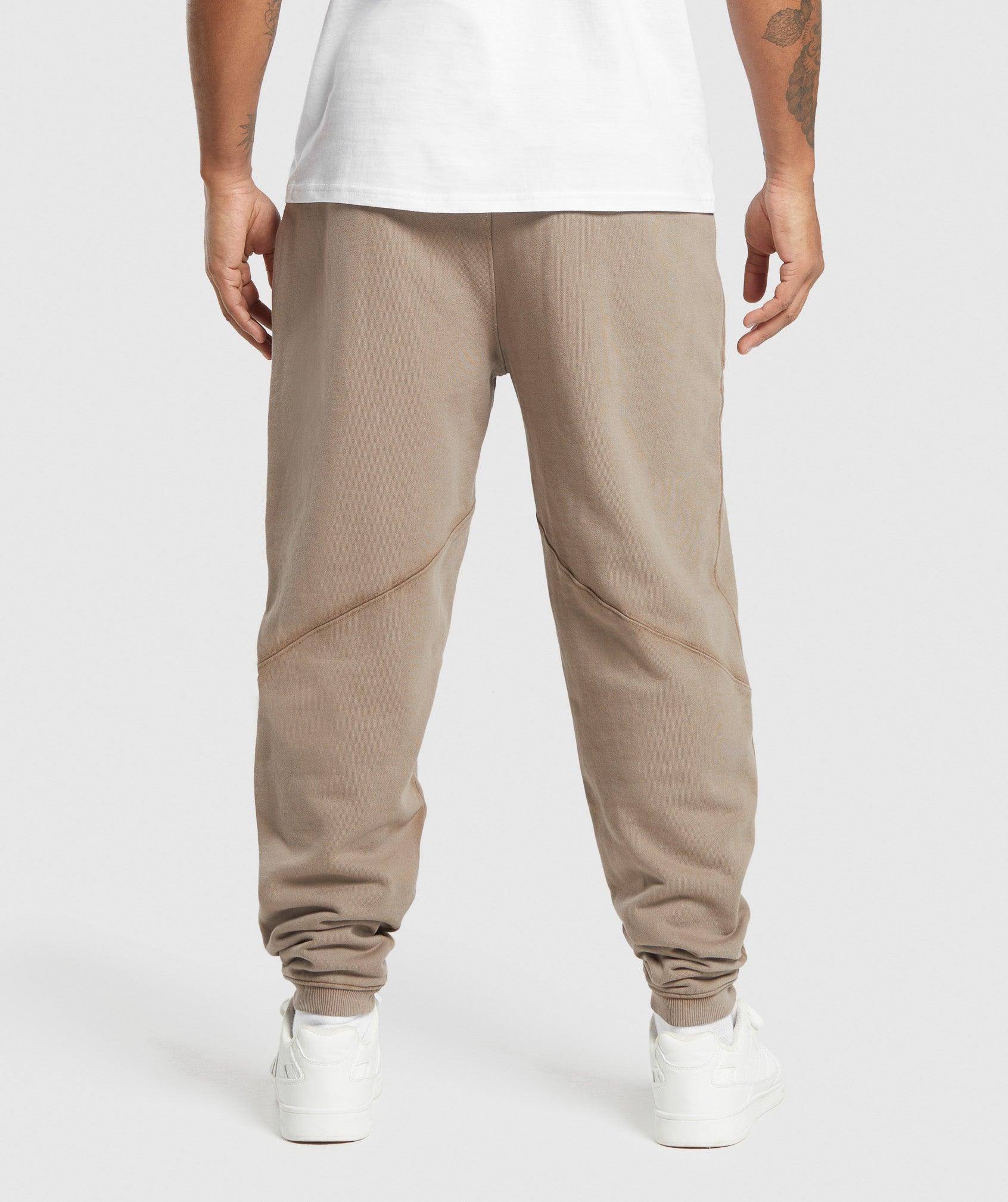 Gymshark Heavyweight Joggers - Lifestyle Brown Male Product Image