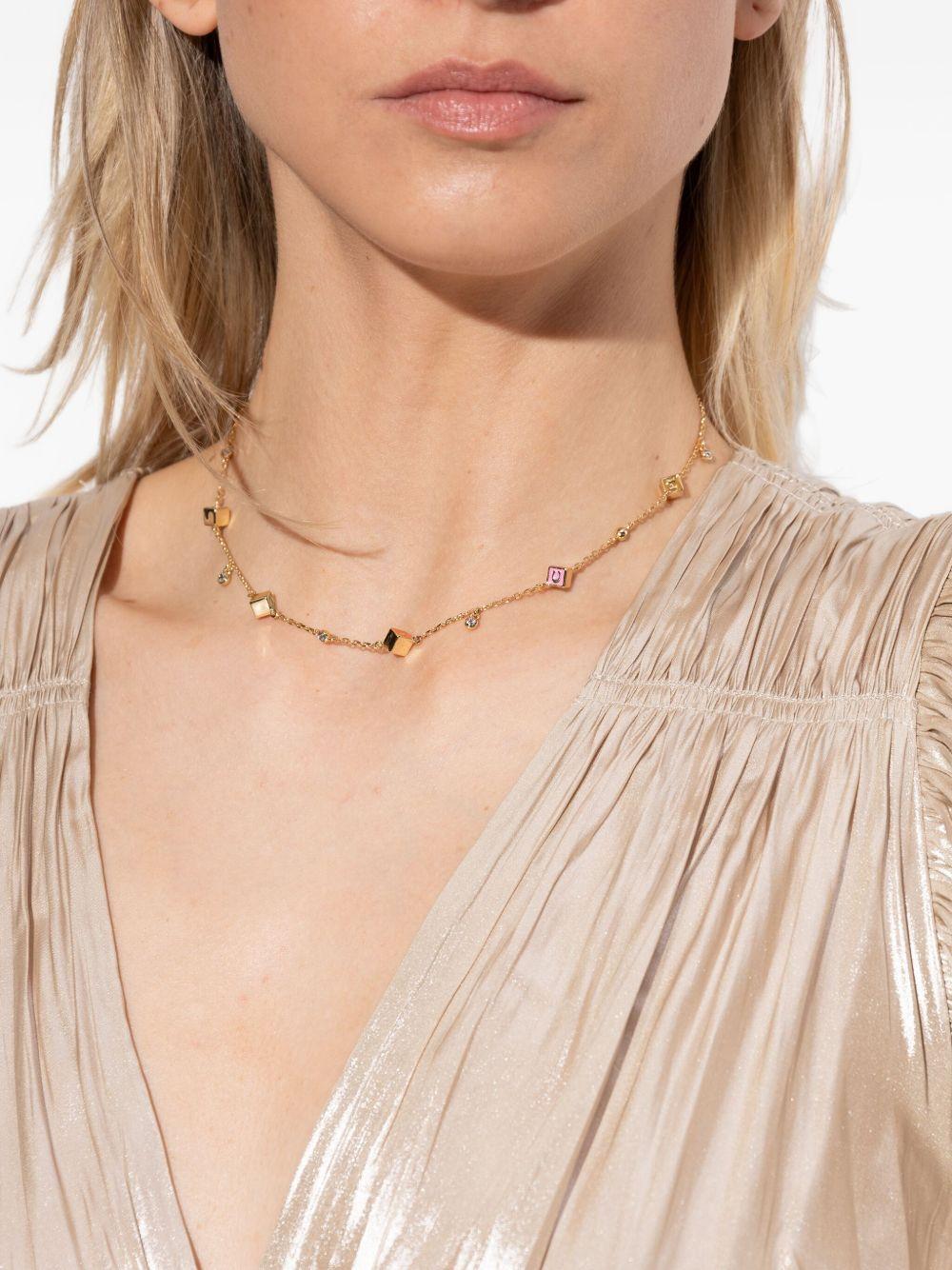 letter-embellished necklace Product Image