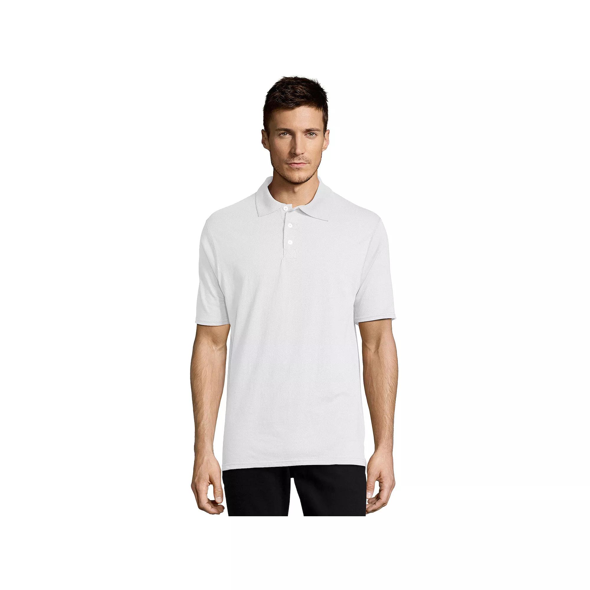 Men's Hanes® X-temp Jersey Polo,  Product Image