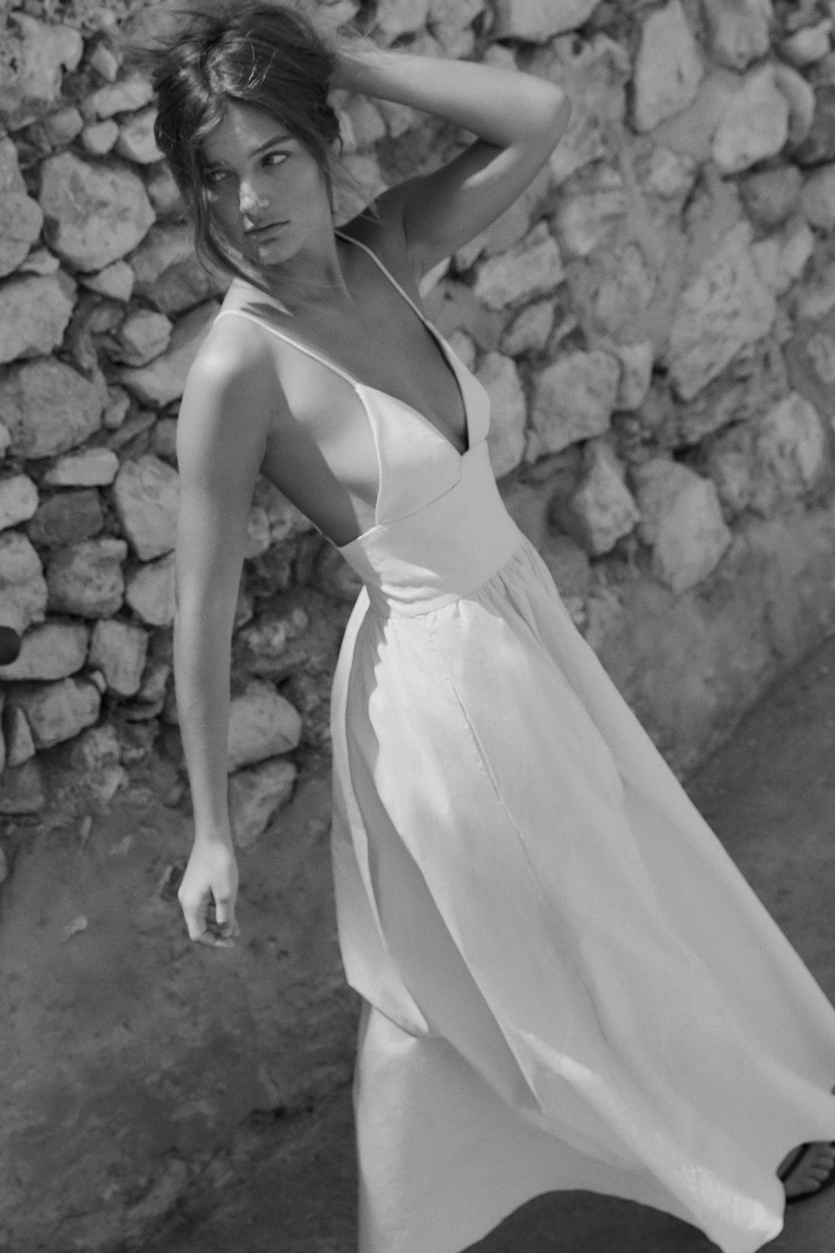 POPLIN MIDI DRESS Product Image