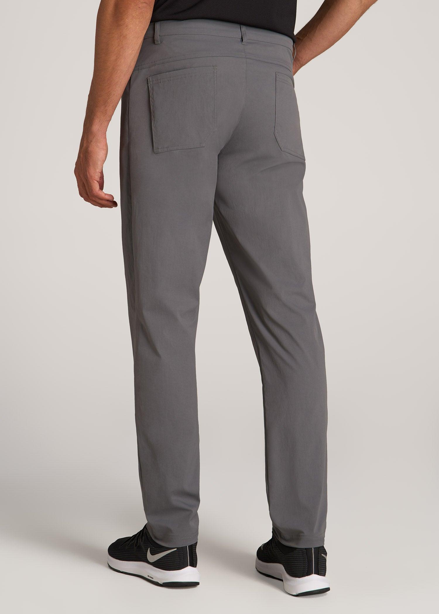 TAPERED-FIT Traveler Pants for Tall Men in Tan Male Product Image