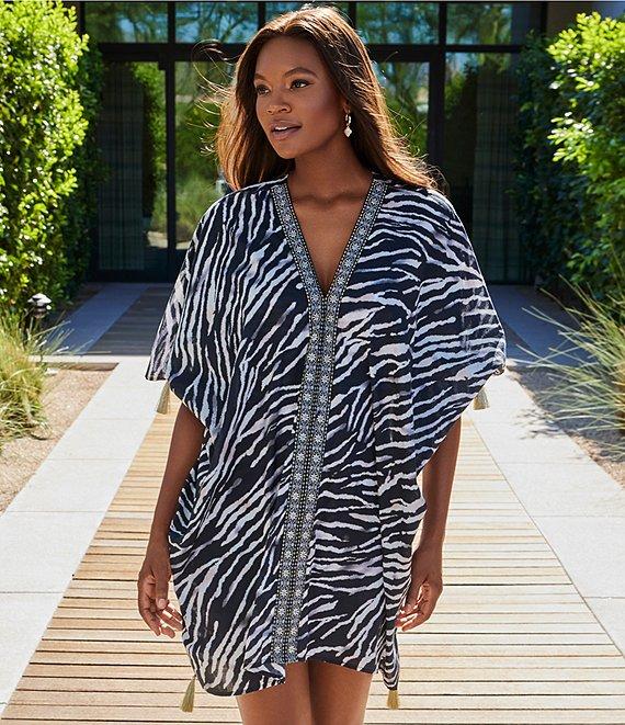 Miraclesuit Tigre Sombra Caftan Cover-Up Product Image