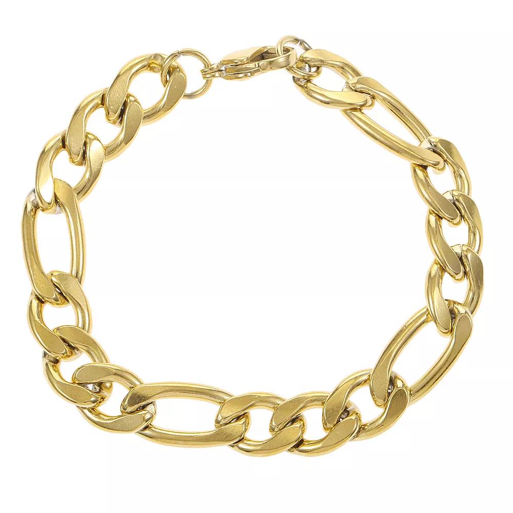 City Luxe Gold Tone Chain Bracelet, Women's, Size: 7.5" Product Image