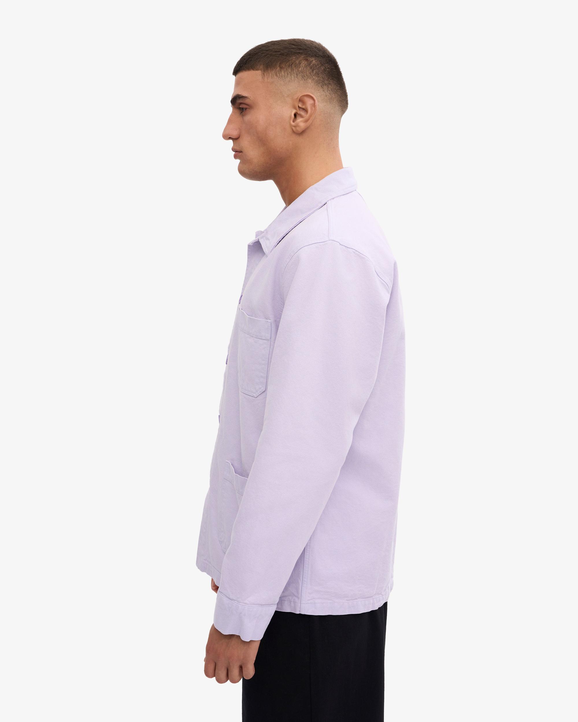 Organic Workwear Jacket - Soft Lavender Product Image