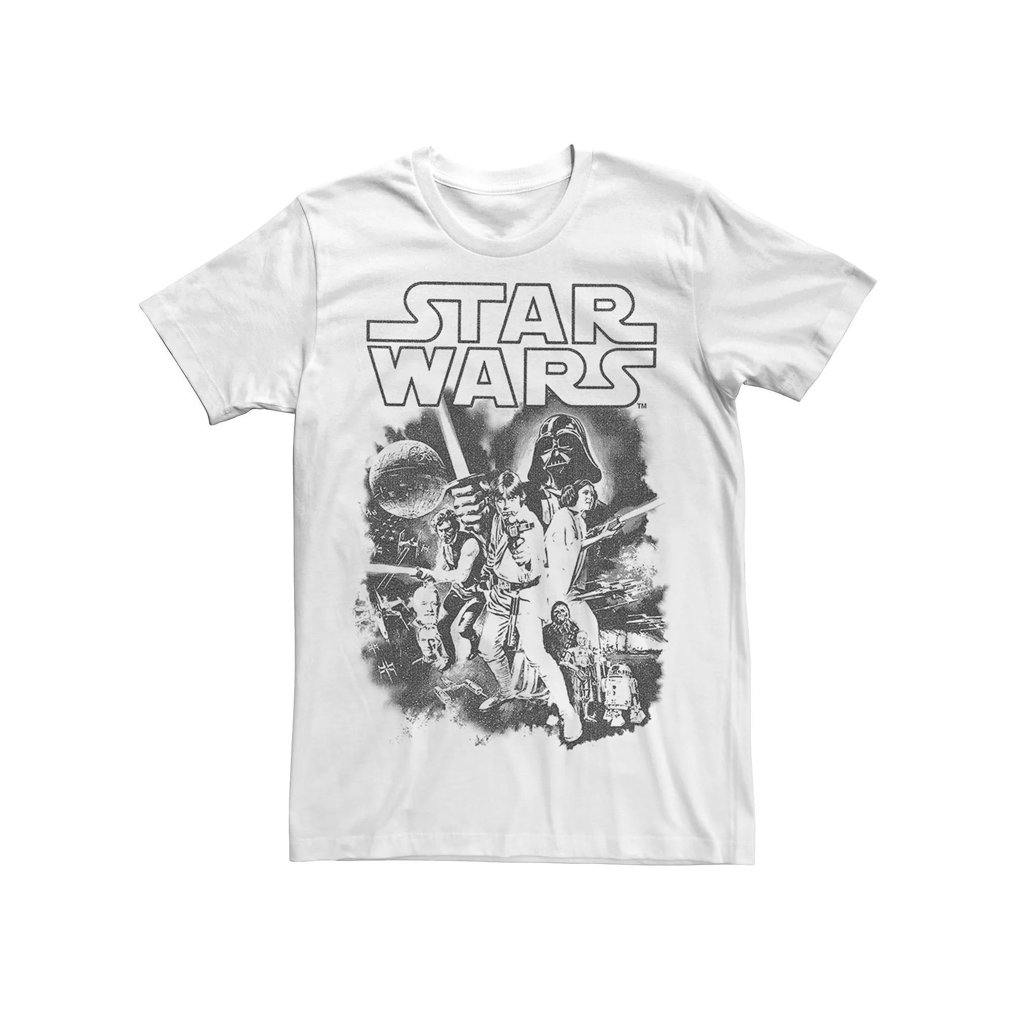 Men's Star Wars Classic Group Poster Tee,  Product Image