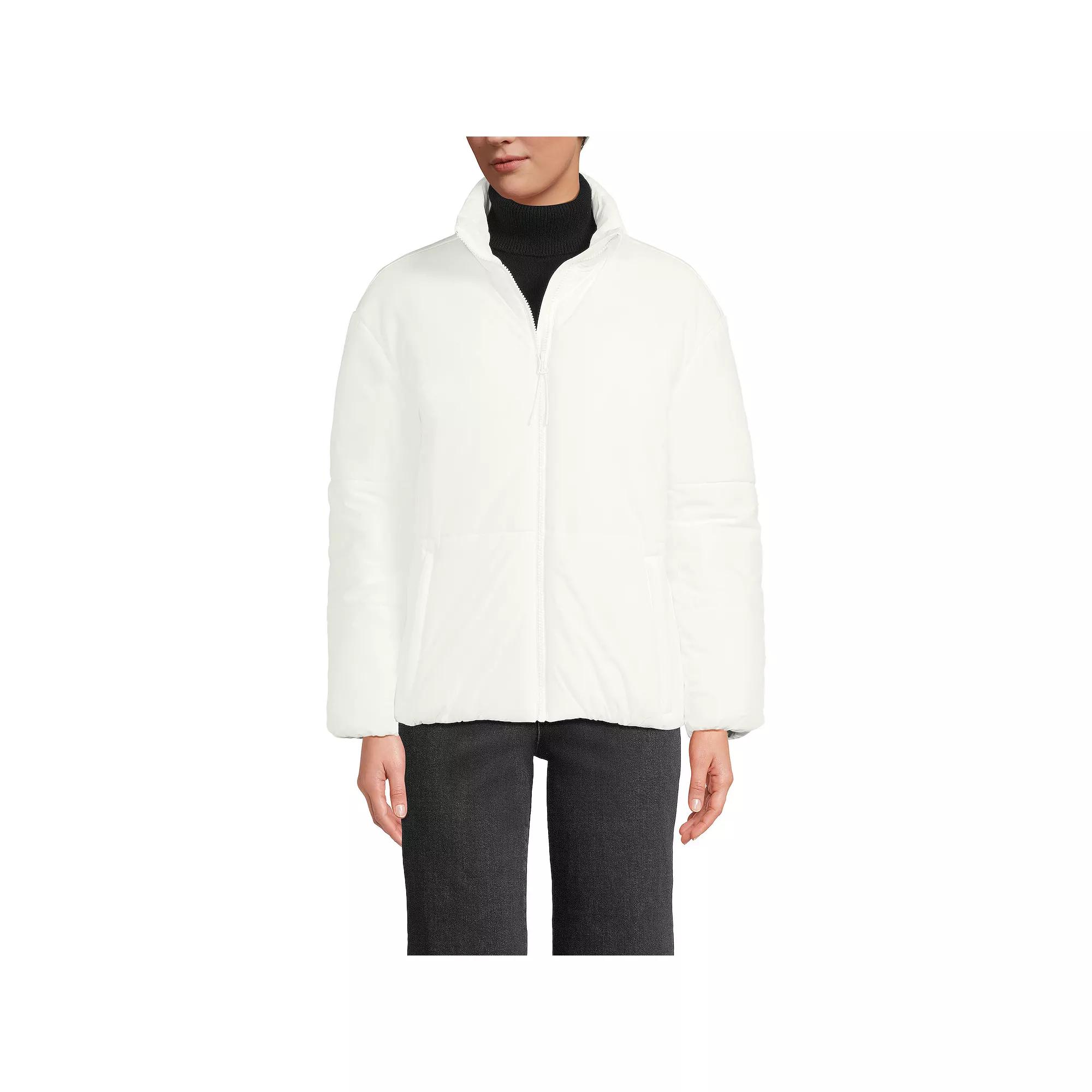 Women's Lands' End Insulated Mockneck Commuter Jacket,  Product Image