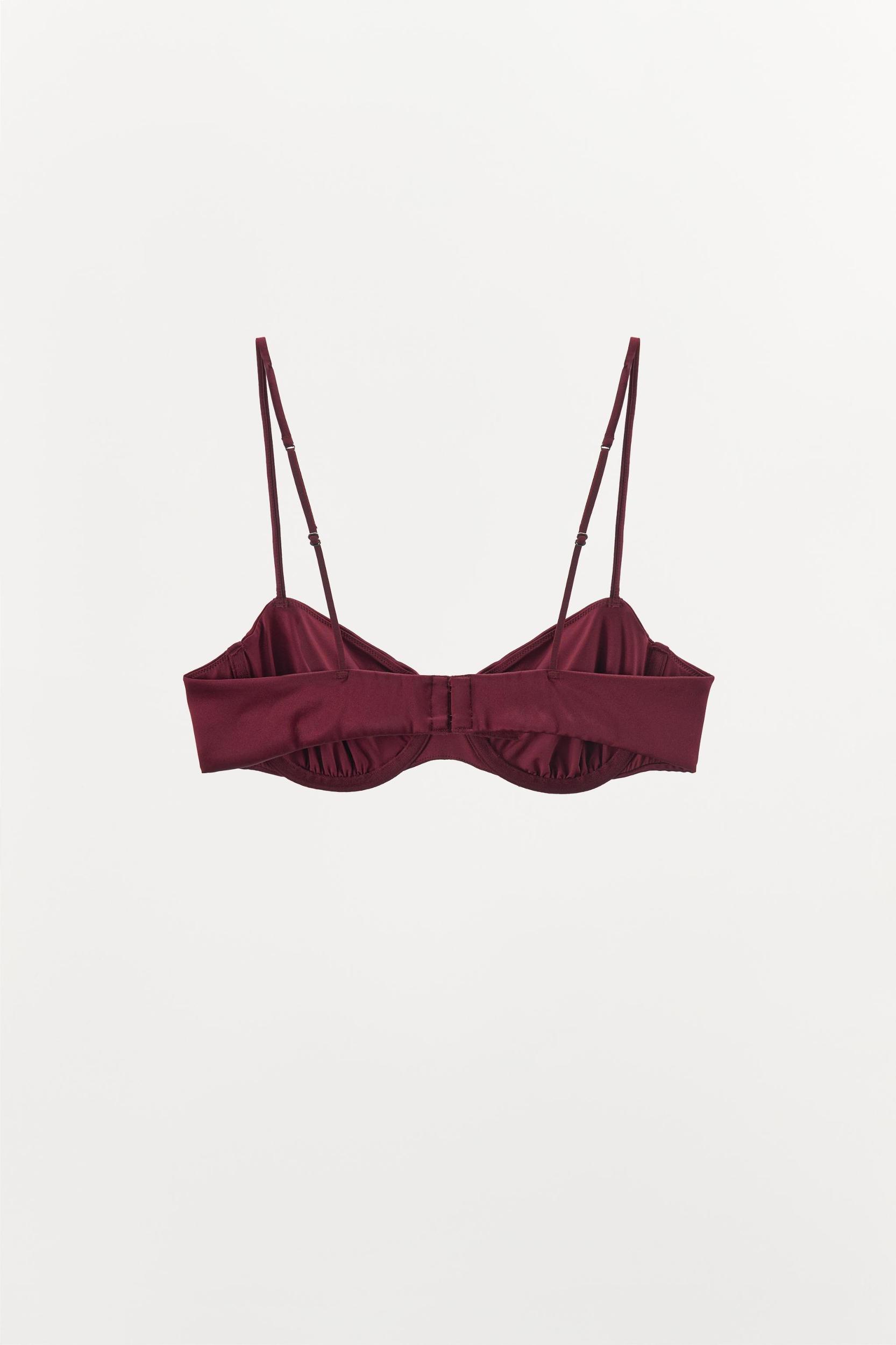SILK UNDERWIRE BRALETTE Product Image