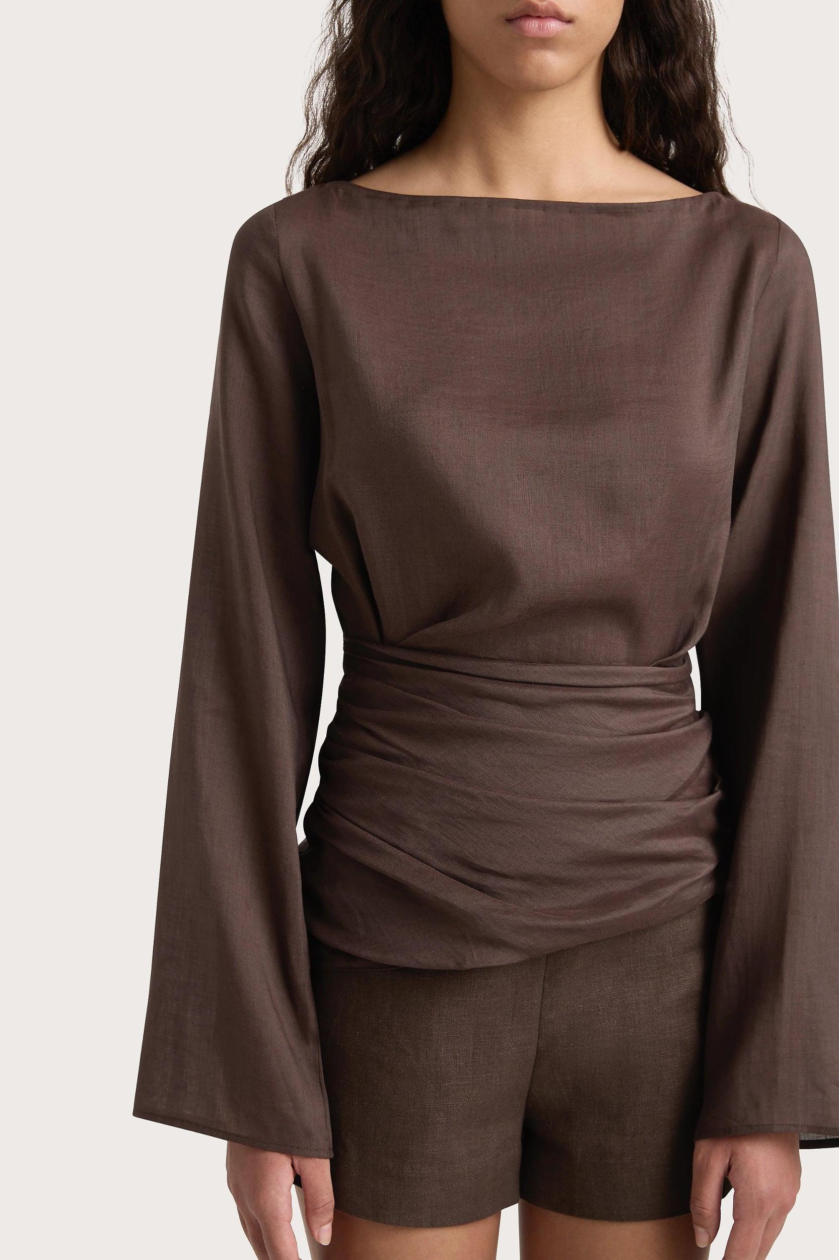 Adelia Top Bistre - Final Sale Product Image