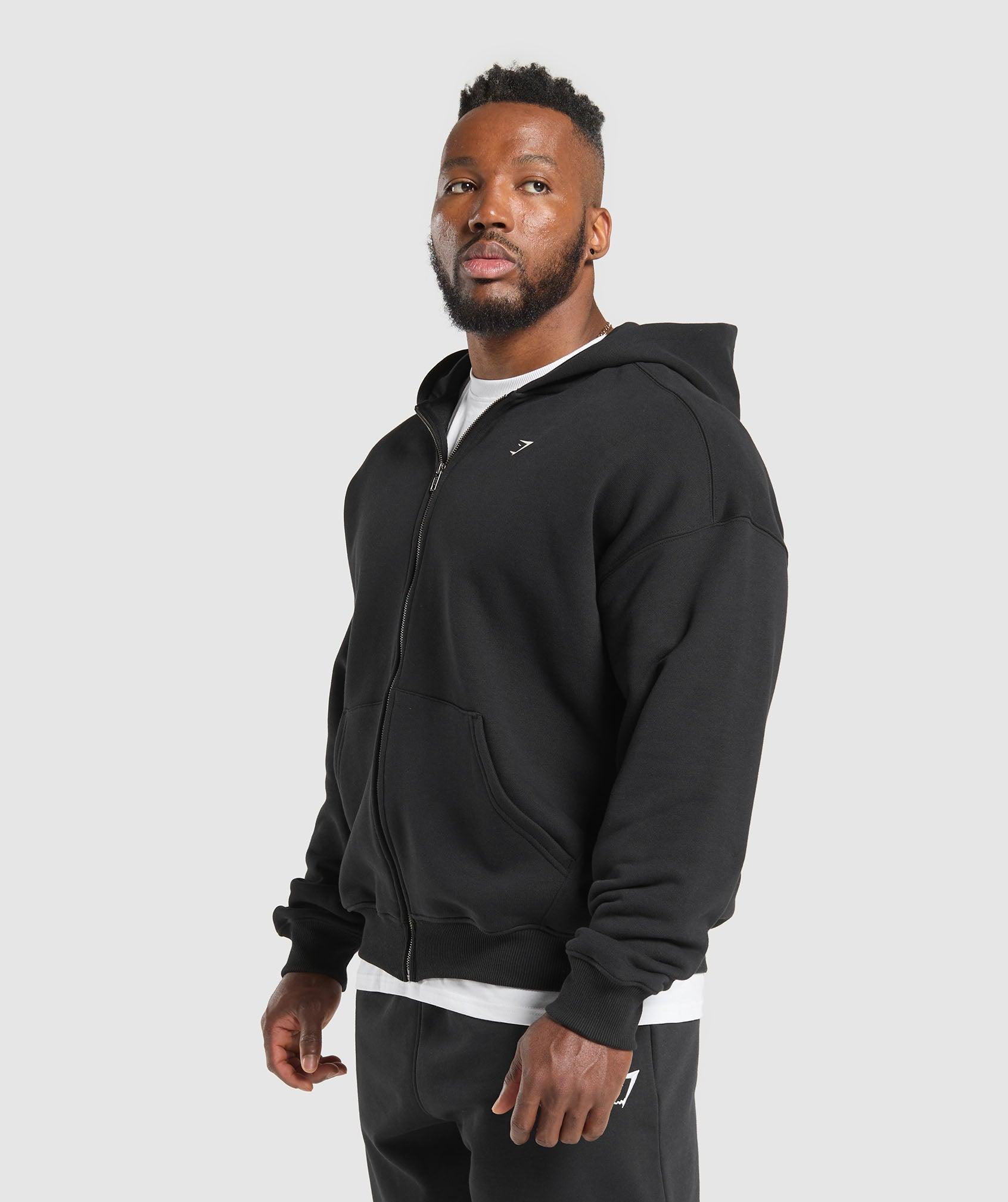 Gymshark Doberman Graphic Hoodie - Black Male Product Image