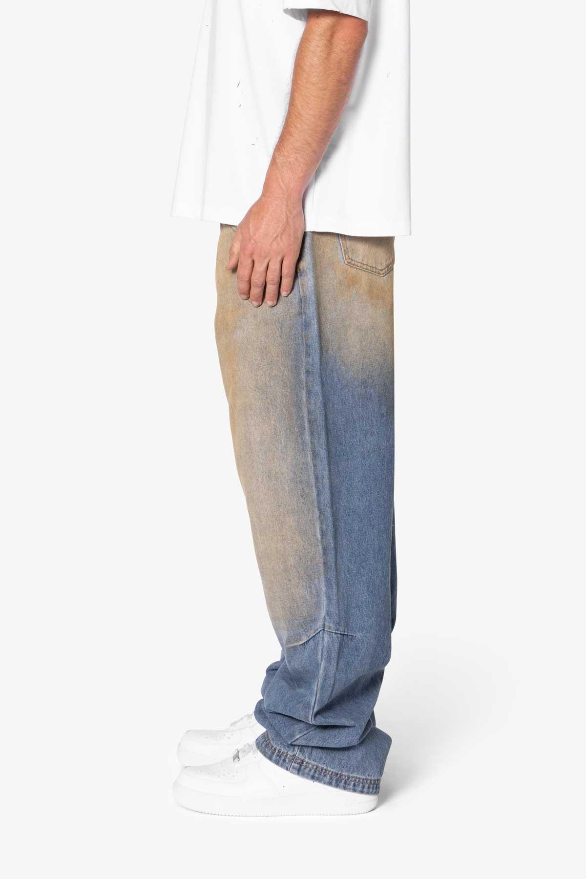 Ultra Baggy Barn Vintage Denim - Blue Product Image