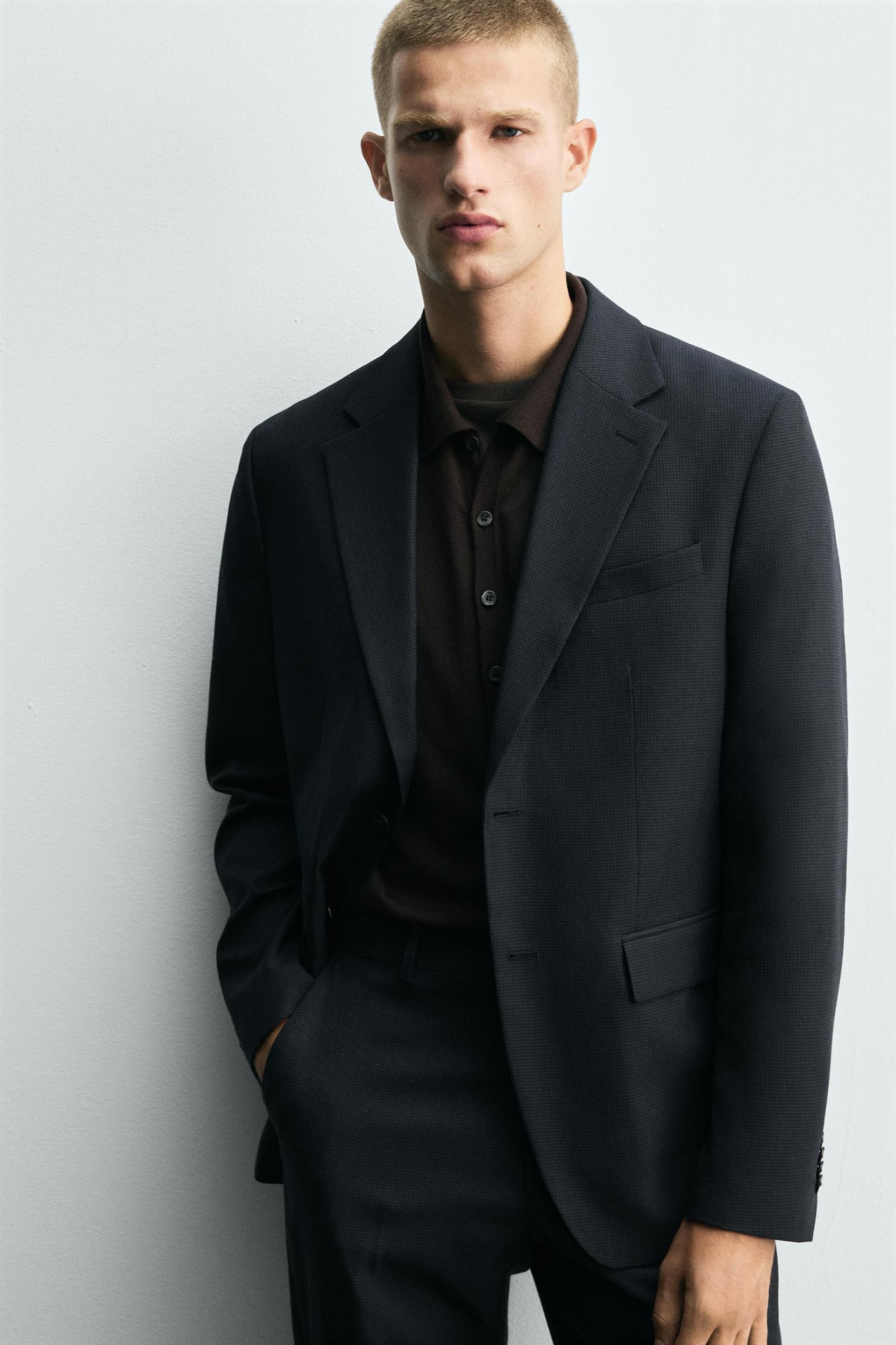 HOUNDSTOOTH SUIT BLAZER Product Image