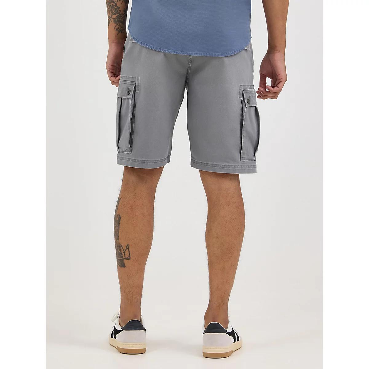 Men's Stretch Ripstop Cargo Short in Caviar Product Image