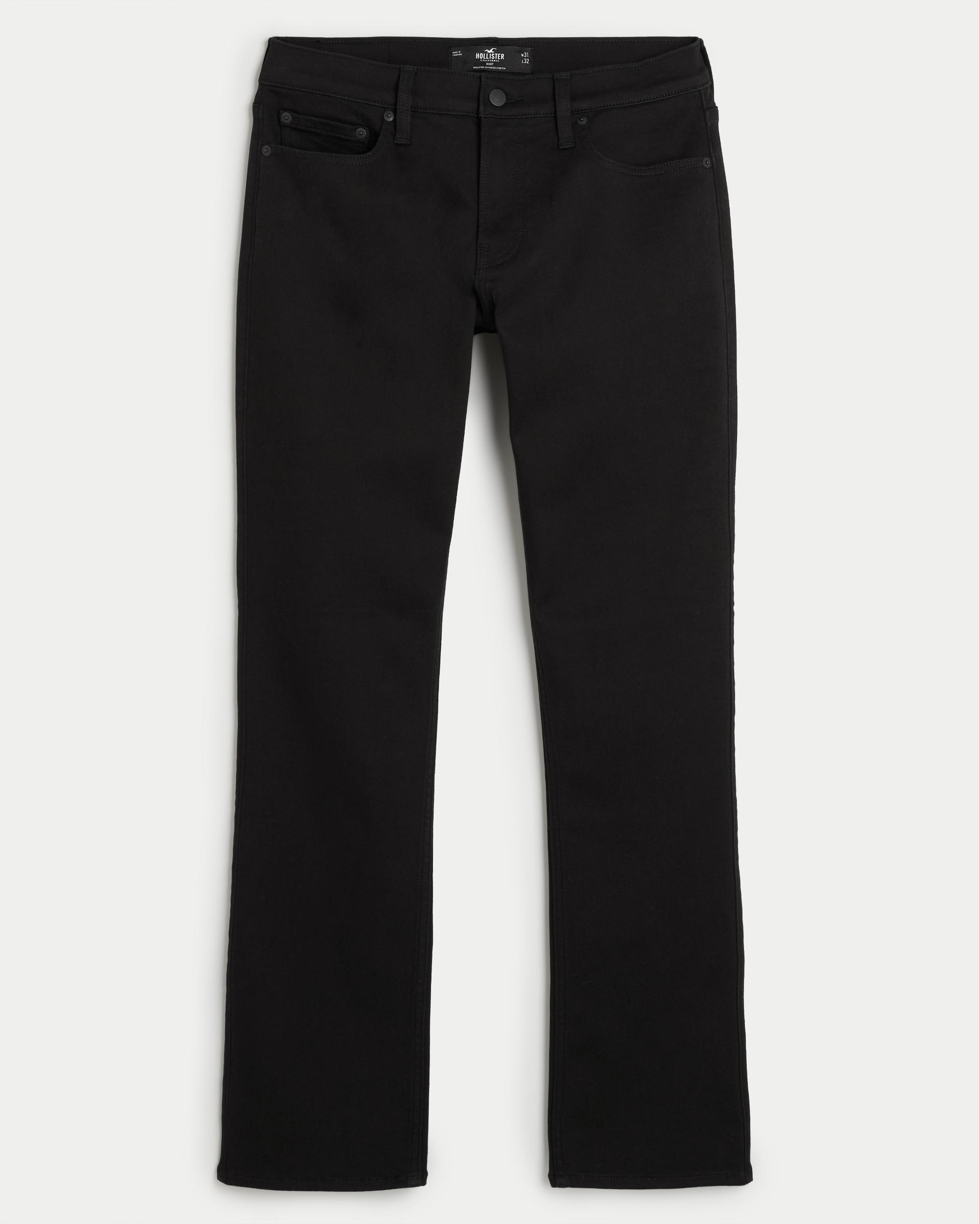 Black Bootcut Jeans Product Image