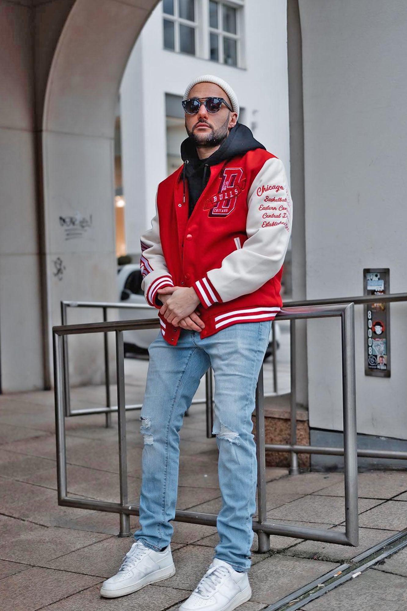 Cornell Distressed Slim Jeans - Light Wash Product Image