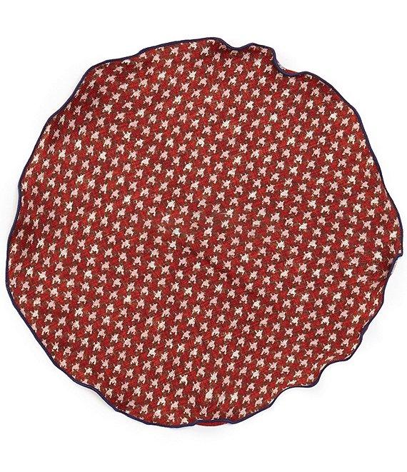 Edward Armah Pine Reversible Silk Pocket Circle Product Image