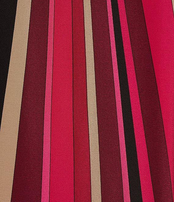 Trina Turk Jalani Printed Silk Boat Neck Dolman Sleeve Caftan Maxi Dress Product Image