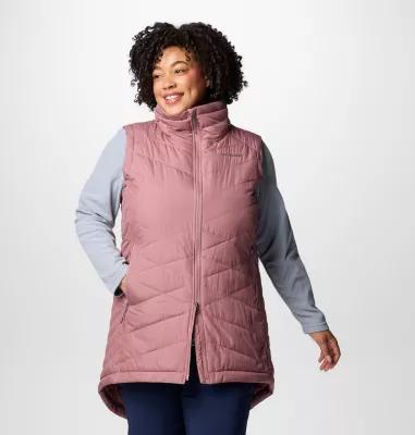 Columbia Womens Heavenly II Long Vest - Plus Size- Product Image