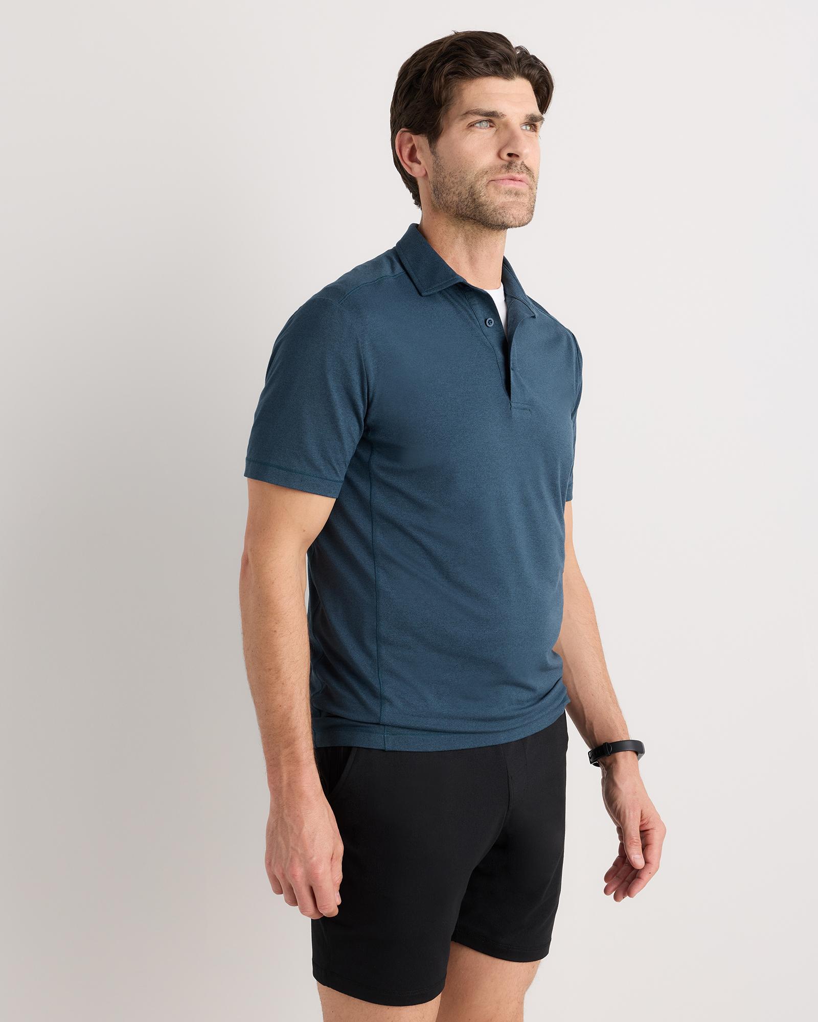 Quince | Men's Flowknit Breeze Performance Polo Recycled Polyester Product Image