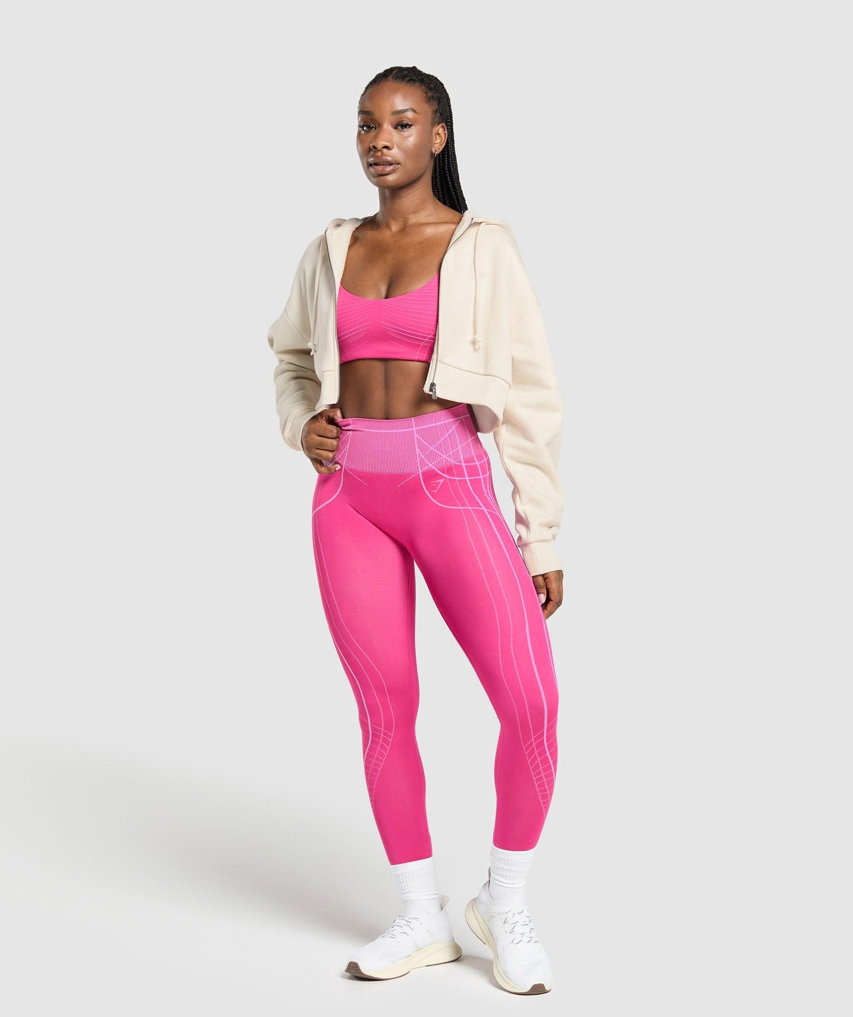 Gymshark Apex Seamless Leggings - Valley Pink/Sour Pink Female Product Image