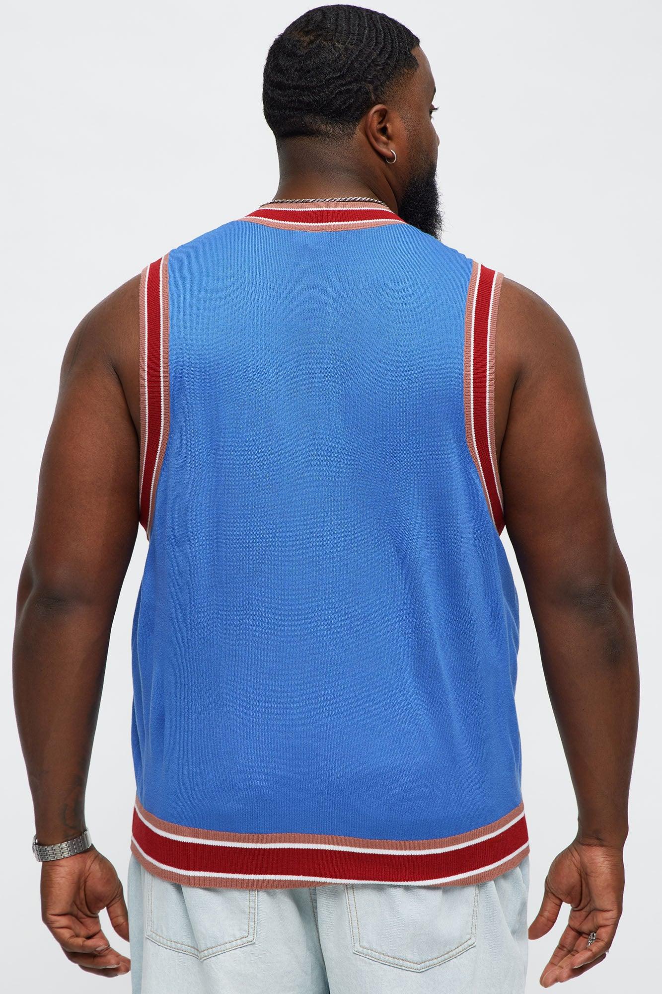 Superman Pullover Sweater Vest - Multi Color Male Product Image