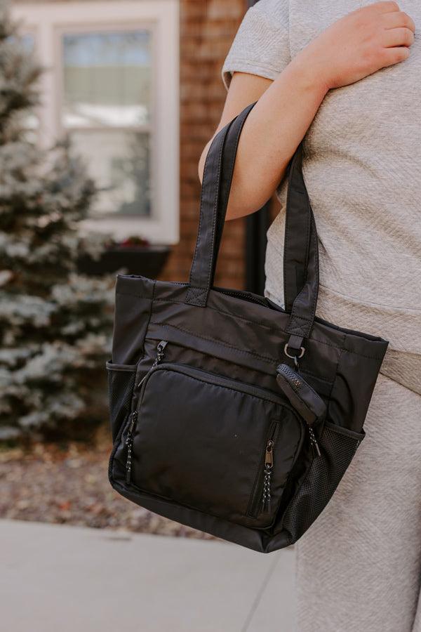 Tomorrow Is A New Day Tote In Black Product Image