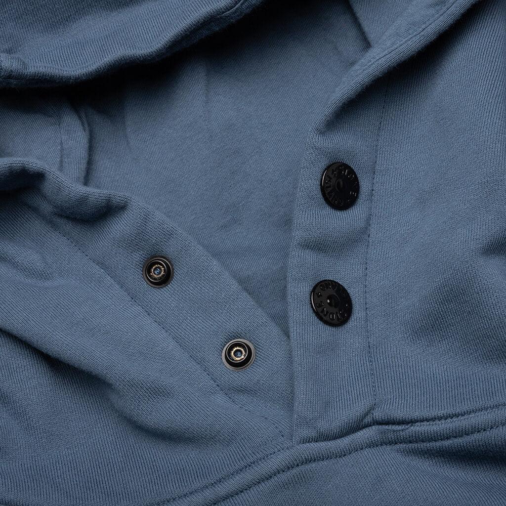 Color Camo College Cutting Relaxed Fit Hoodie - Purple Male Product Image