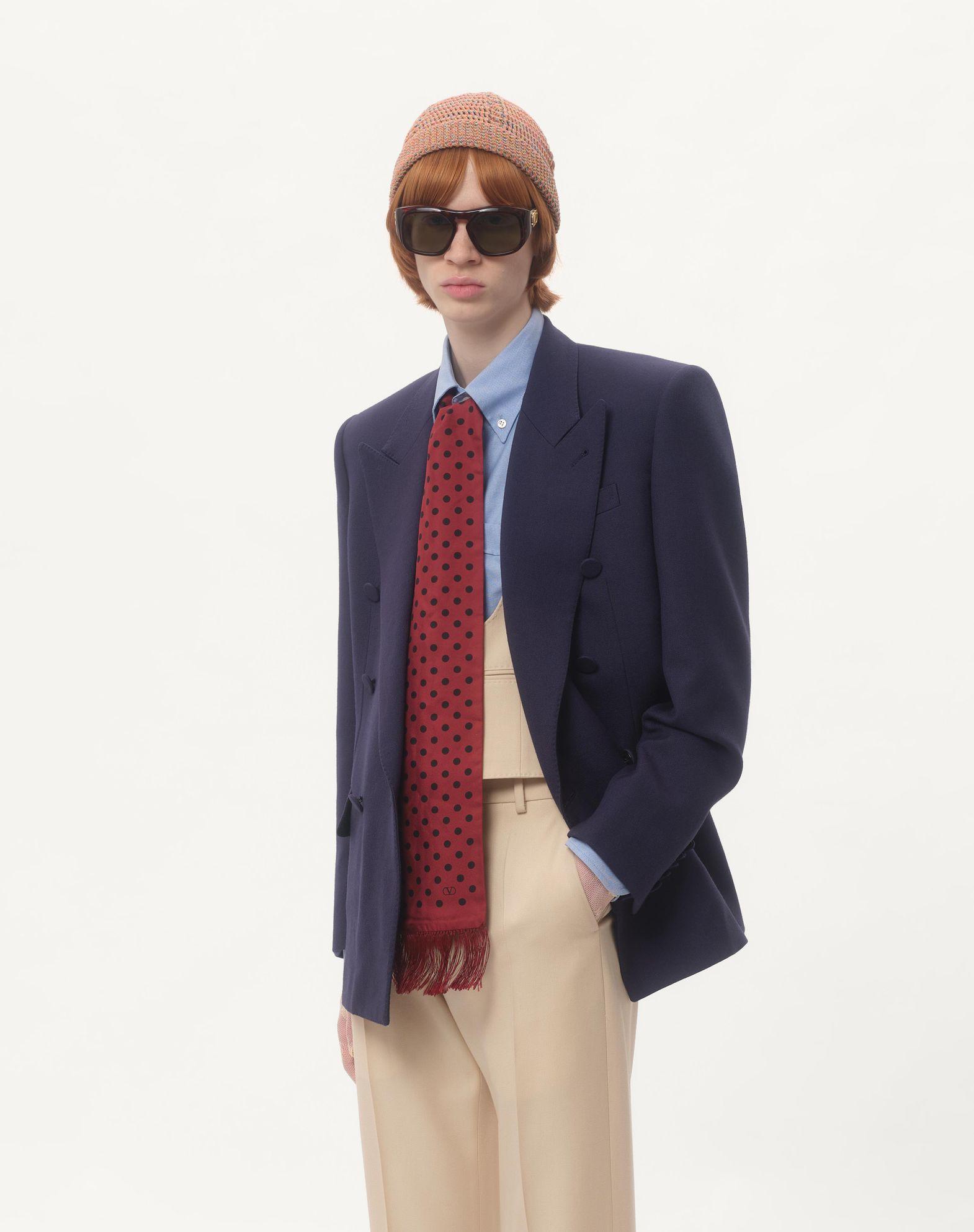 Plusdepois Silk Bandeau Scarf With Fringe Product Image