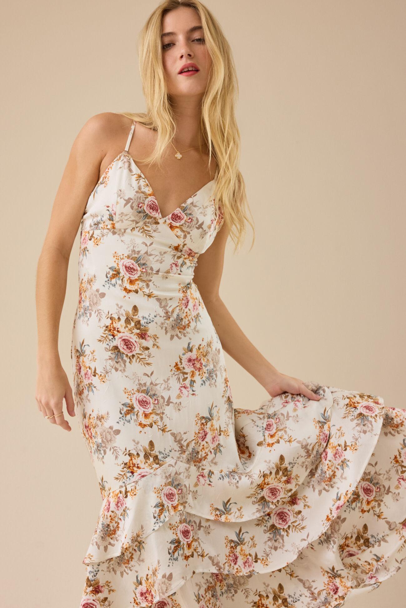 Paulette Floral Maxi Dress Product Image