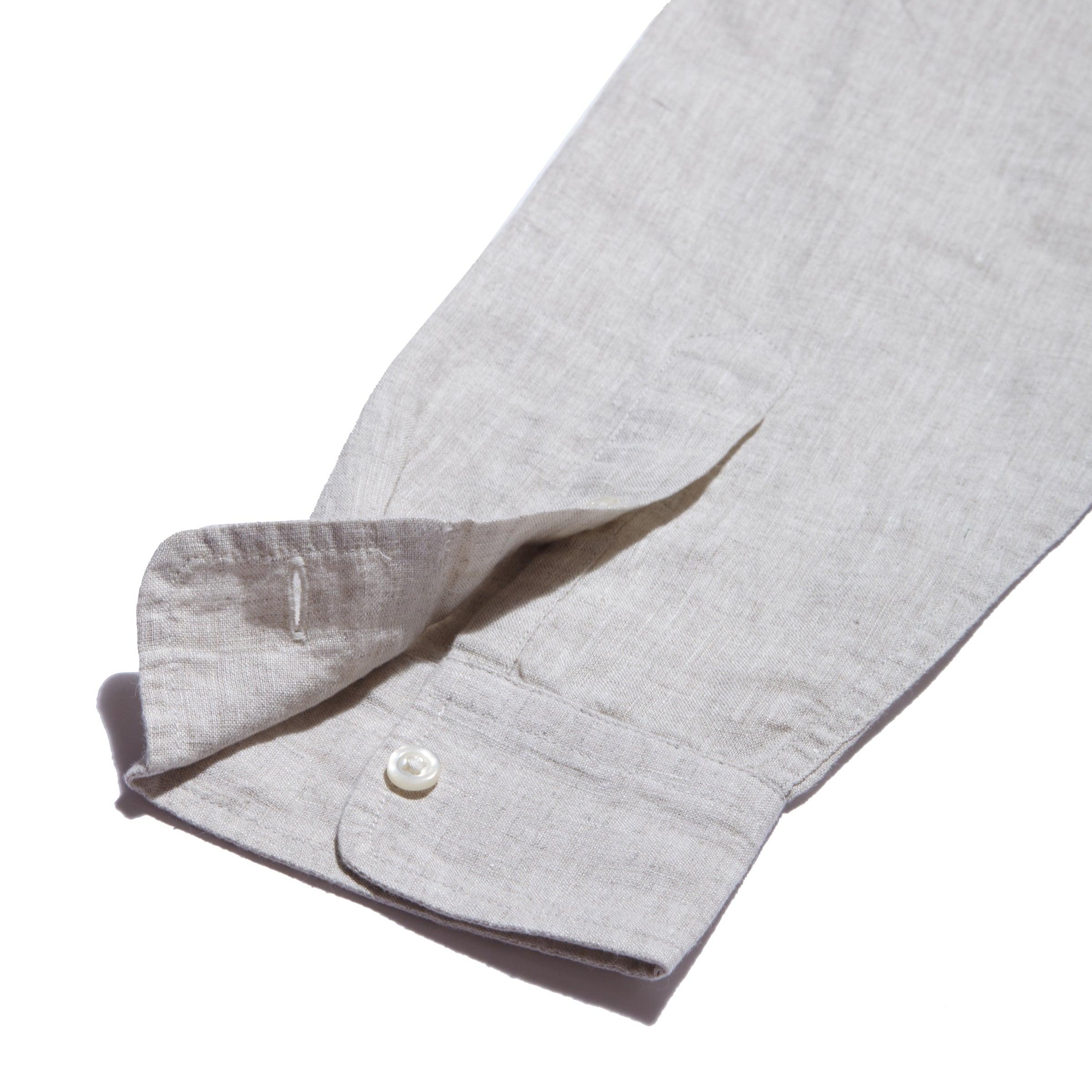 Nantucket Yarn Dyed Linen Shirt - Natural Product Image