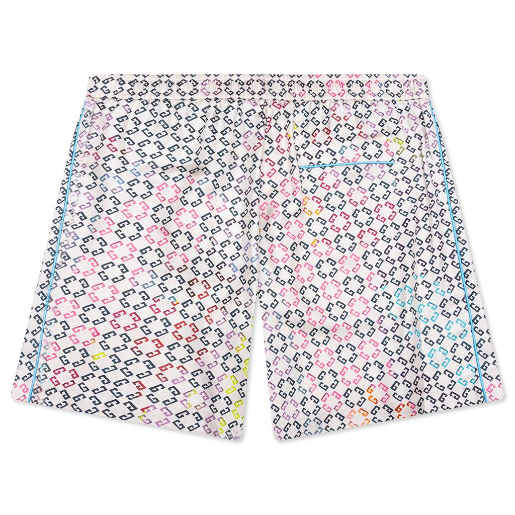 Monogram 72 Silk Pyjamas Shorts - Multicolored Male Product Image
