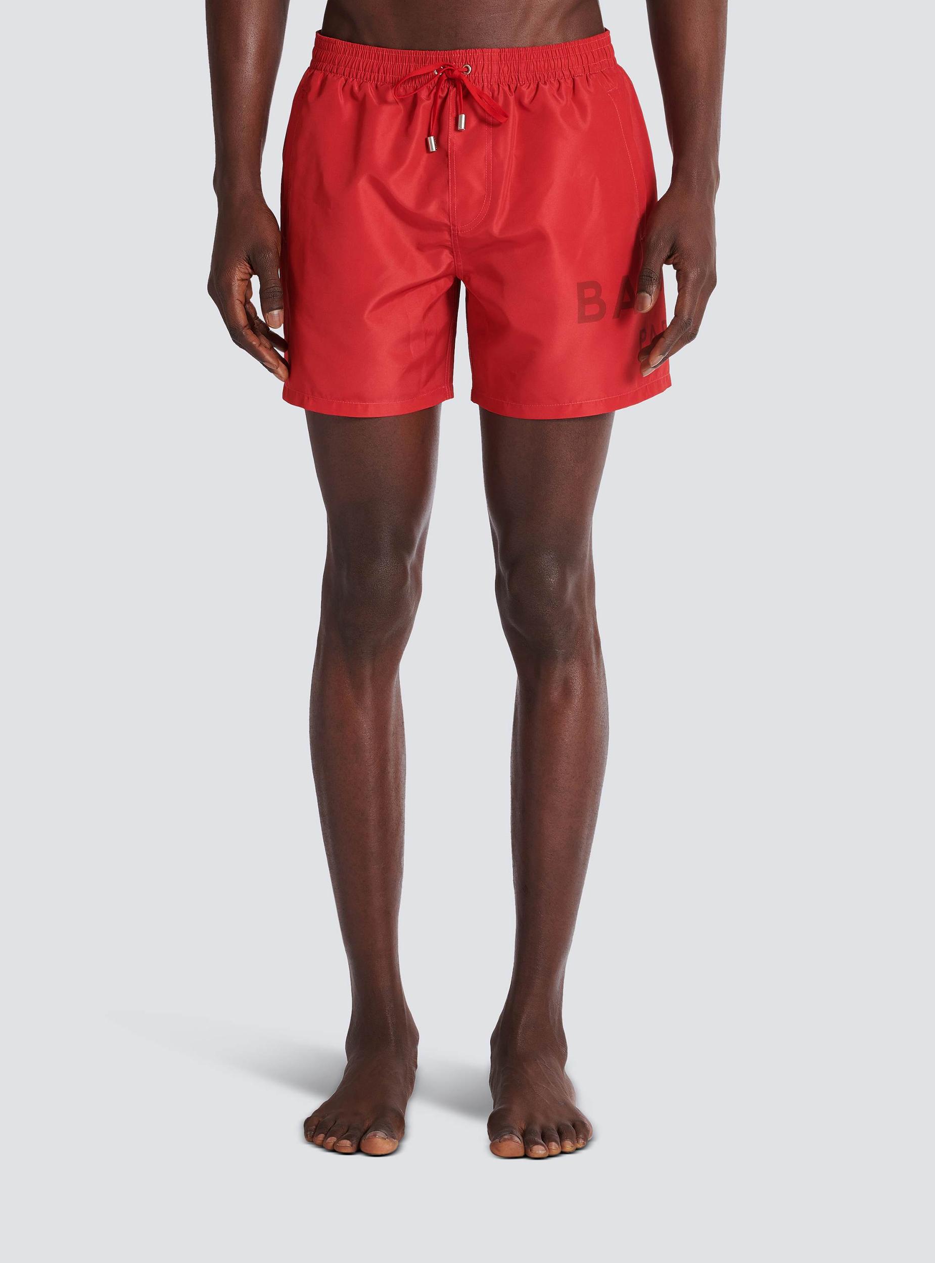 Printed Balmain Paris swim shorts Product Image