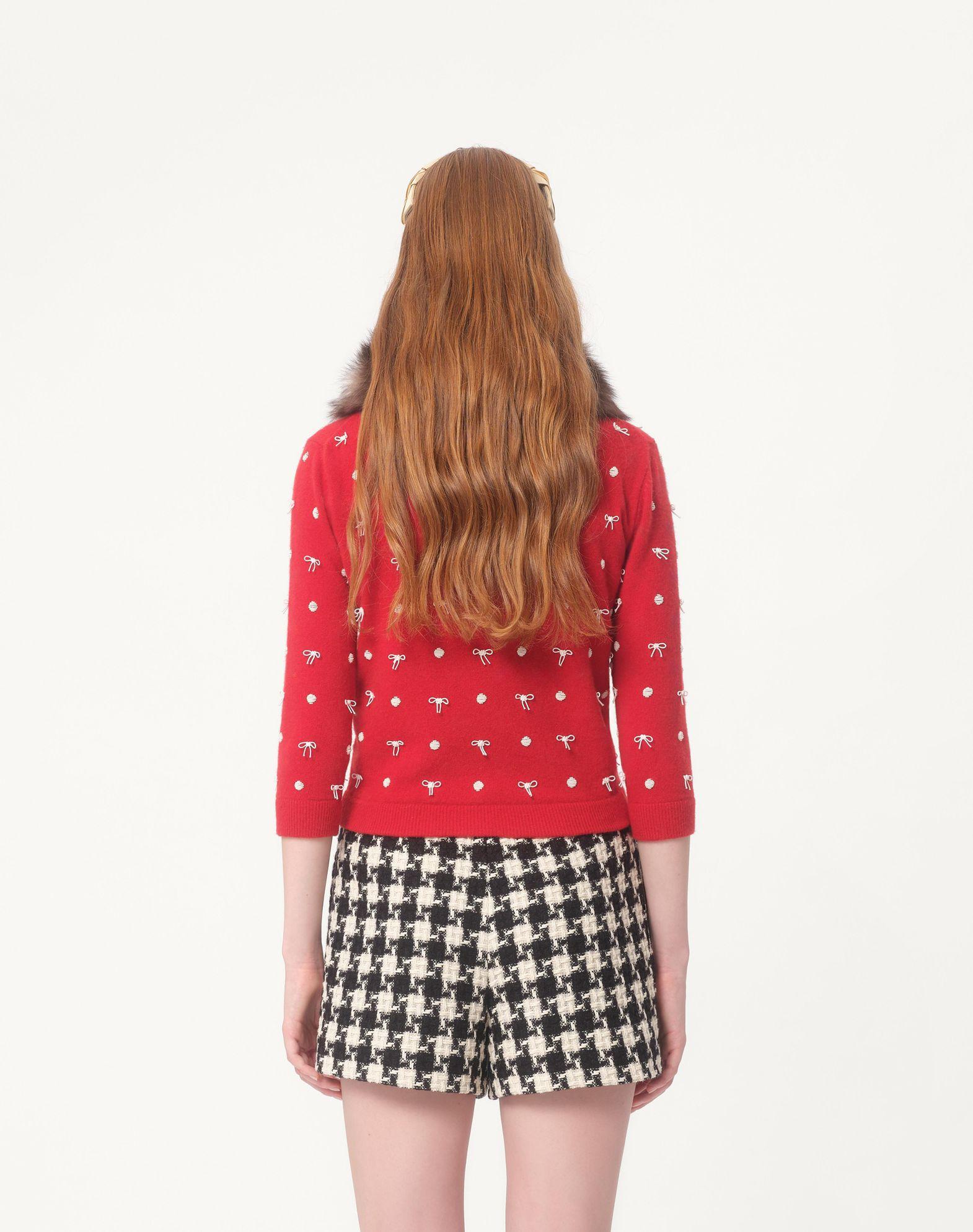 Embroidered Cardigan Product Image