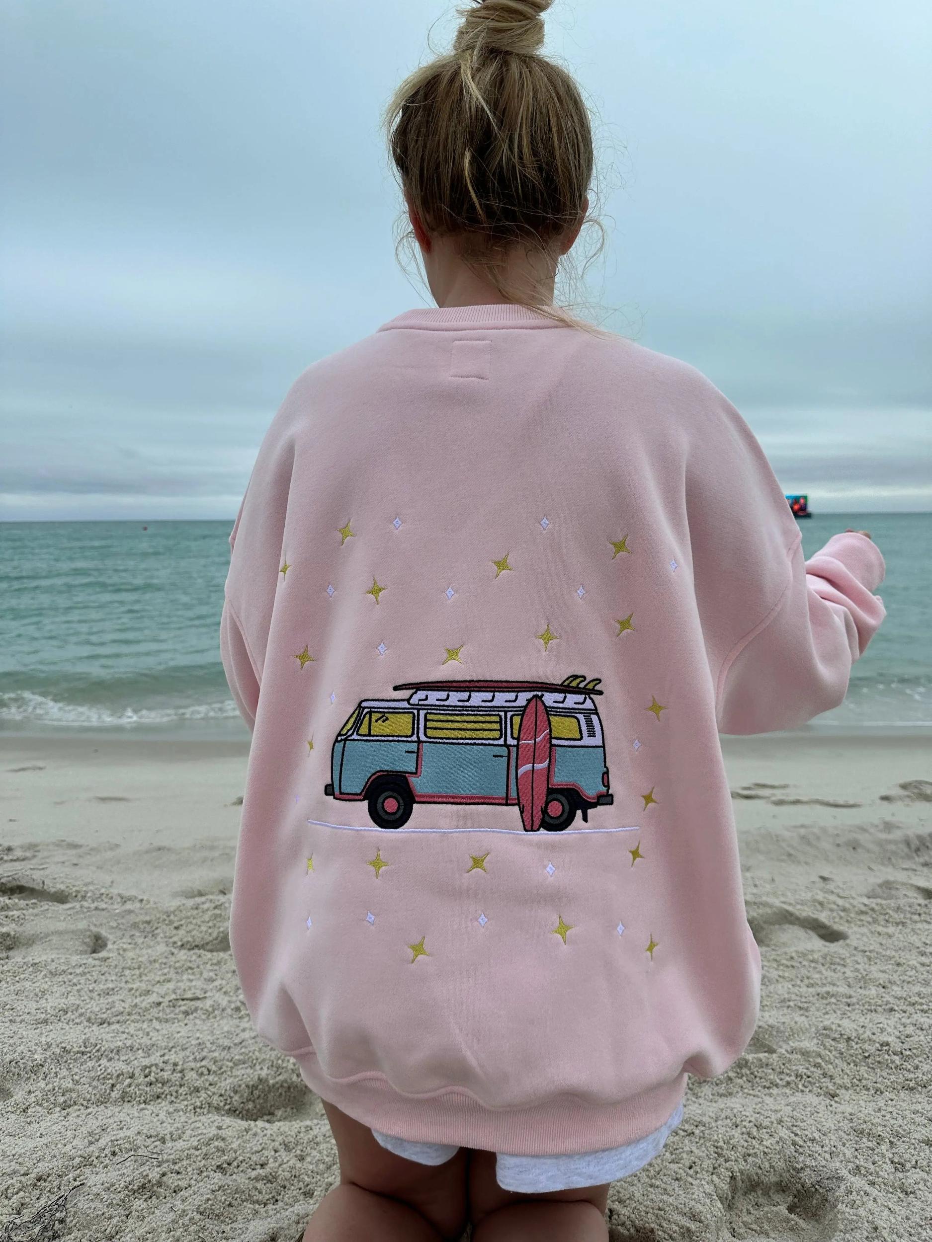 Embroider Van Star Sweatshirt Product Image