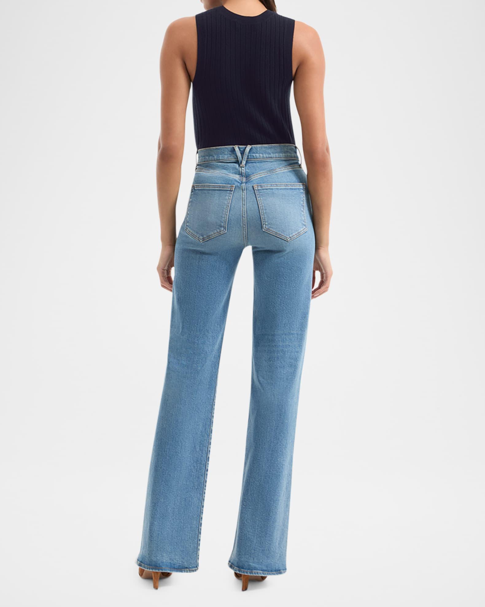 Crosbie High-Rise Wide-Leg Jeans Product Image