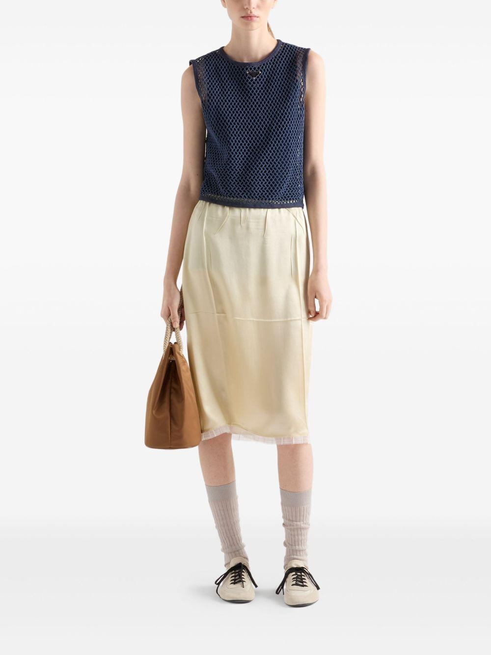 mesh sleeveless top Product Image