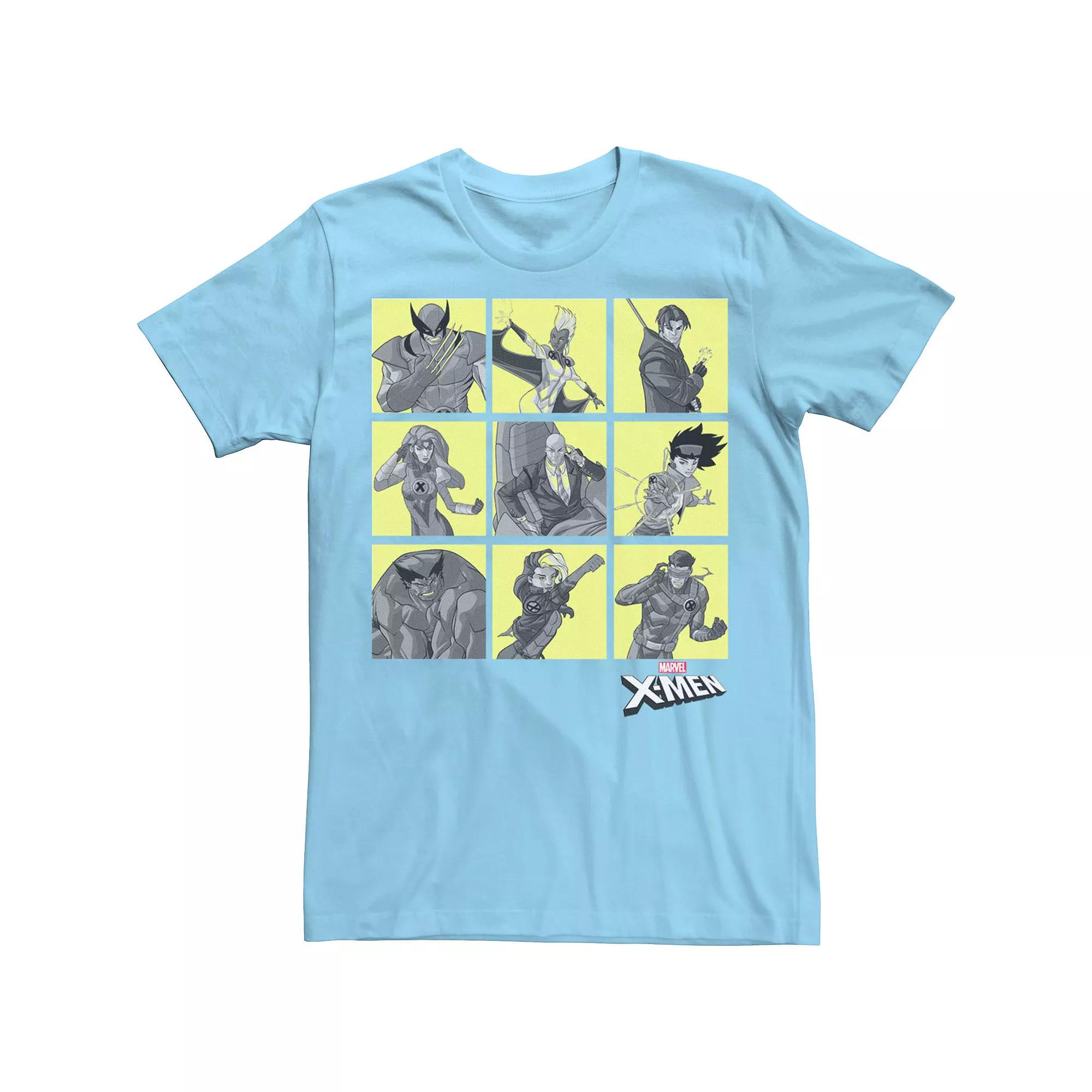 Men's Marvel Tiled X-Men Boxed Up Tee,  Product Image
