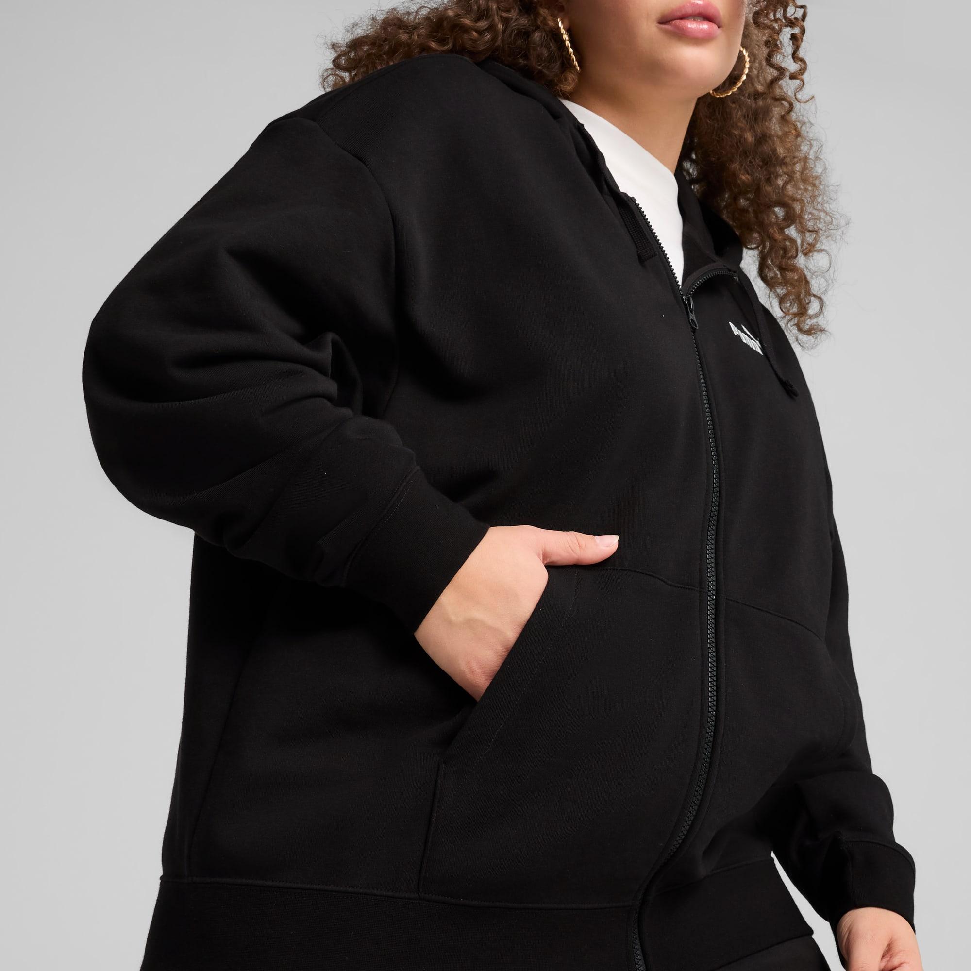 Essentials Small No. 1 Logo French Terry Women's Comfort Full-Zip Hoodie Product Image