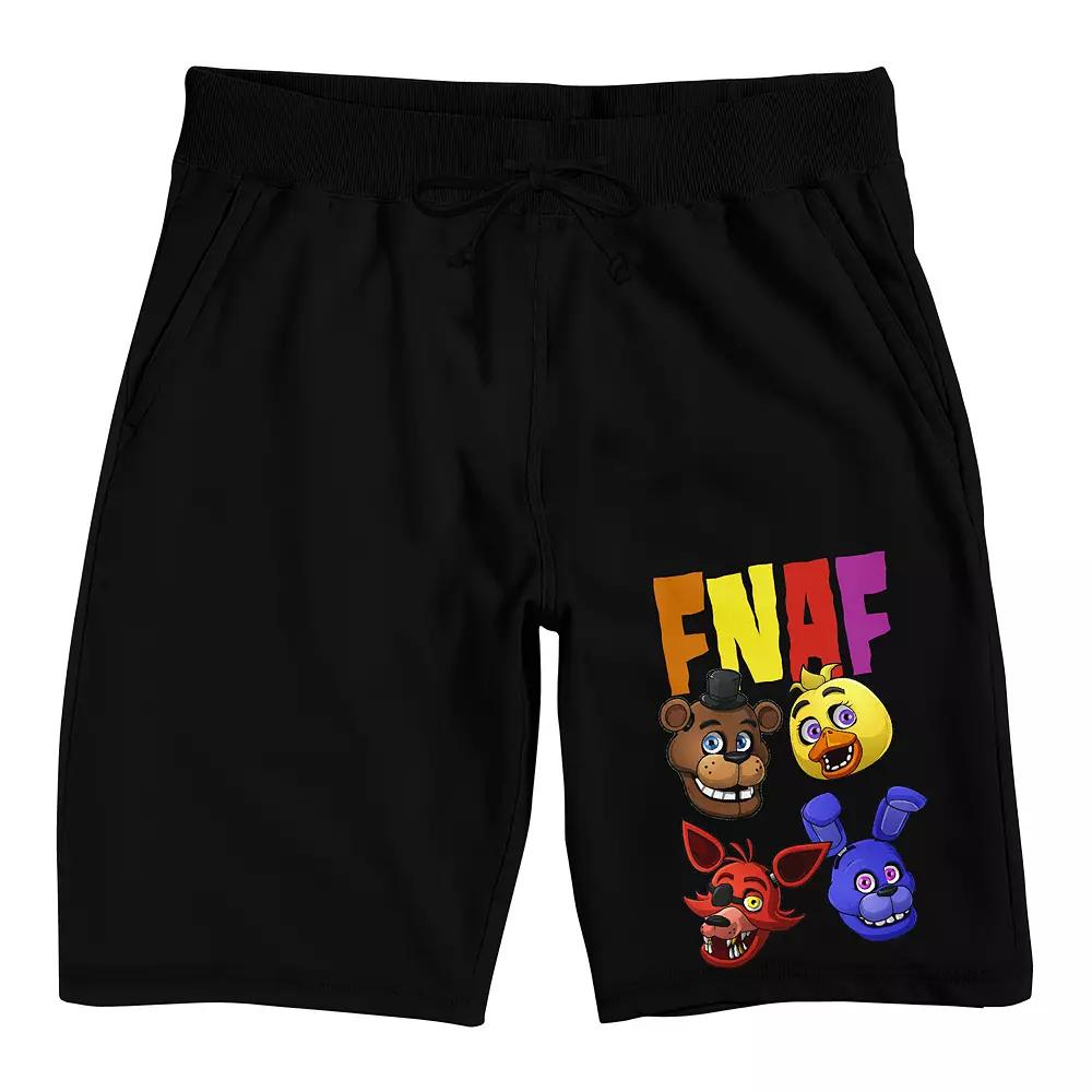 Men's Five Nights At Freddy Pajama Shorts,  Product Image