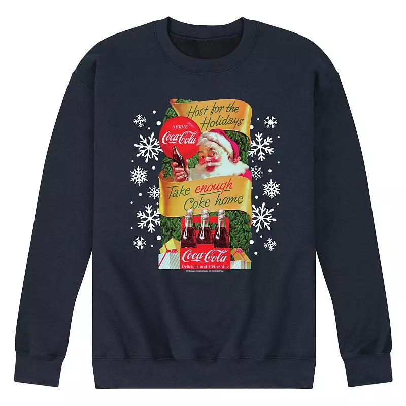 Men's CocaCola Host The Holidays Sweatshirt,  Product Image