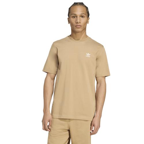 adidas Trefoil Essentials Tee Cardboard XS Mens Product Image