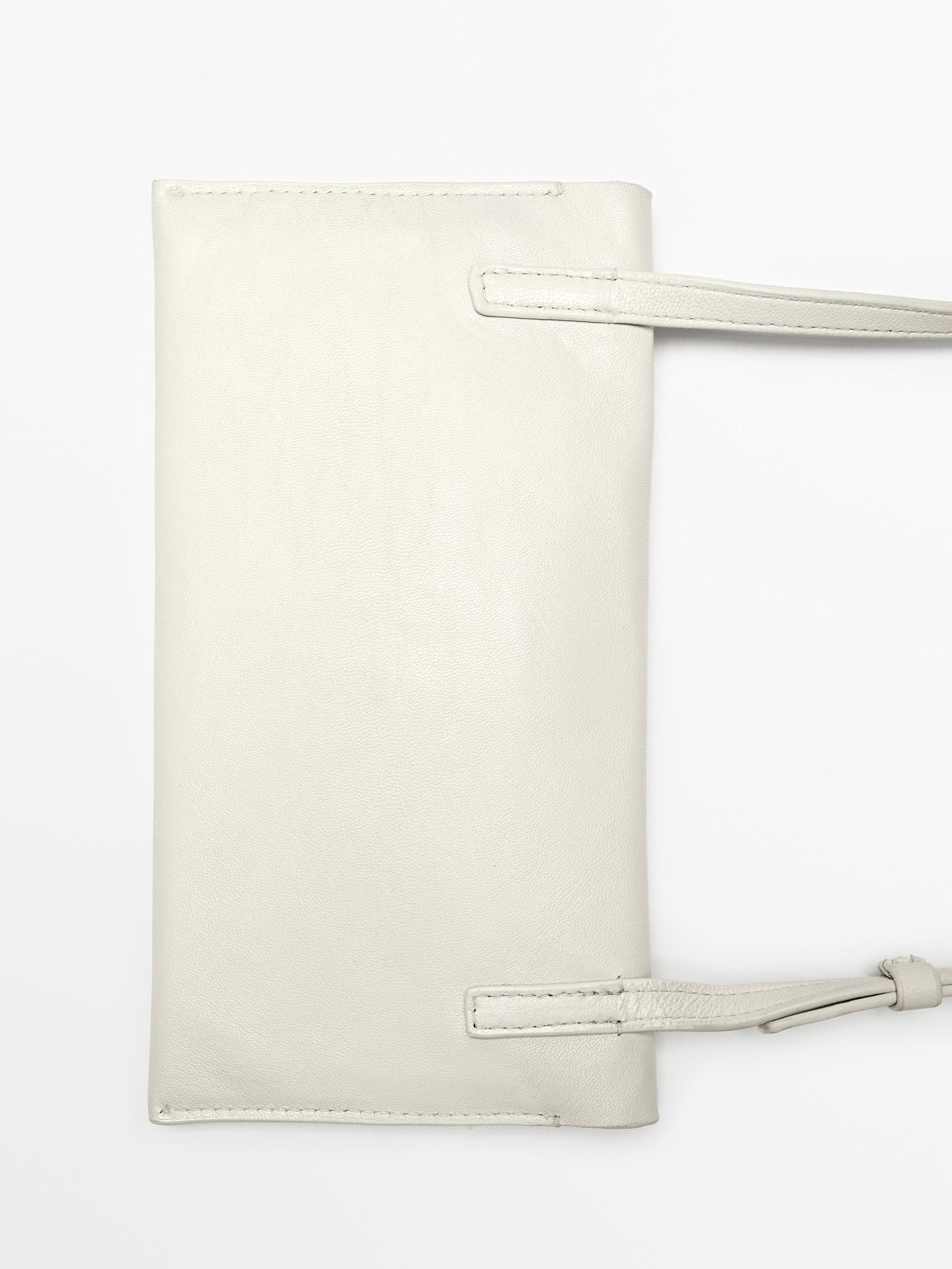 Nappa leather mini crossbody bag Product Image
