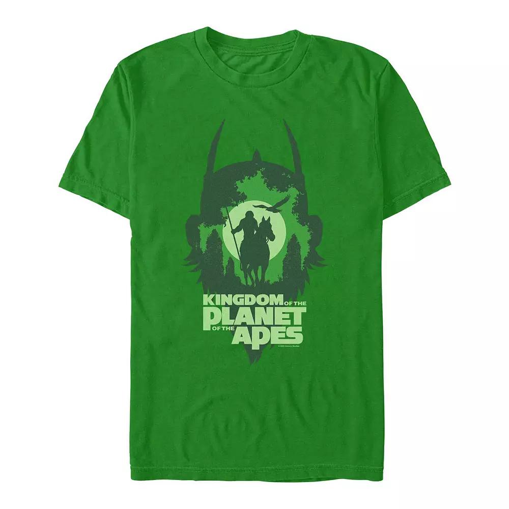 Men's Kingdom Of The Planet Of The Apes Rider Silhouette Graphic Tee,  Product Image