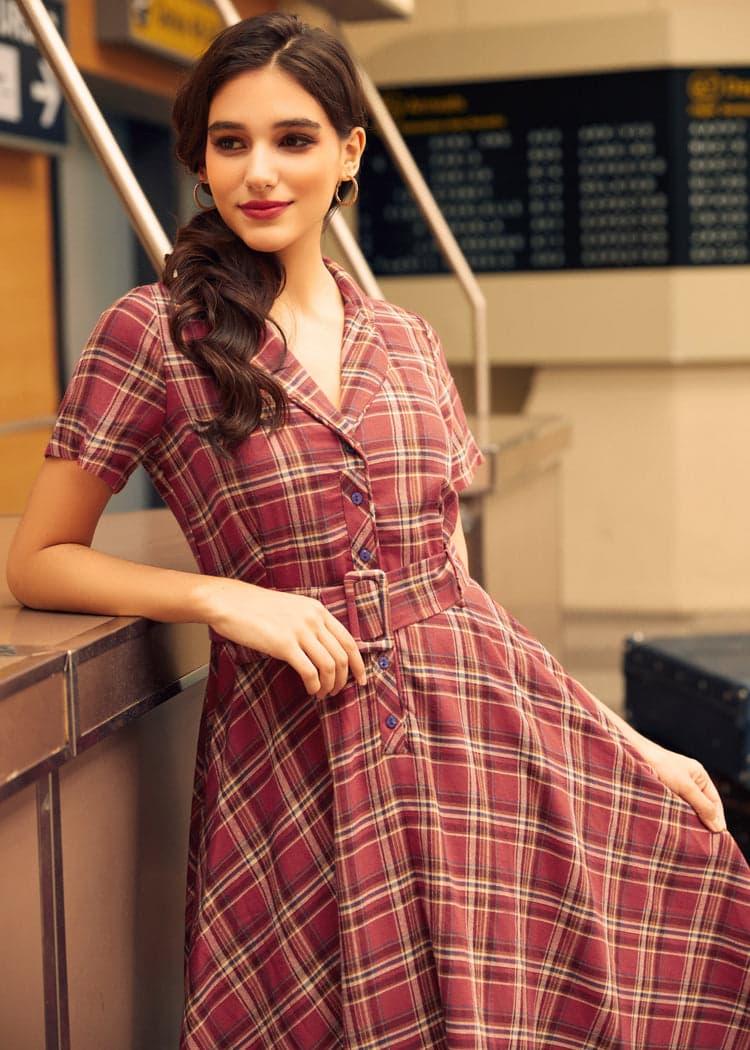 Rustic Elegance Casual Dress Product Image