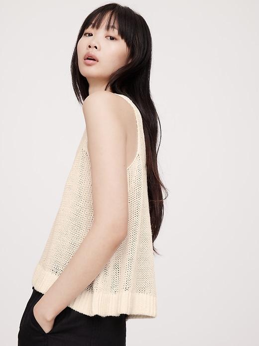 Linen Sweater Tank Product Image