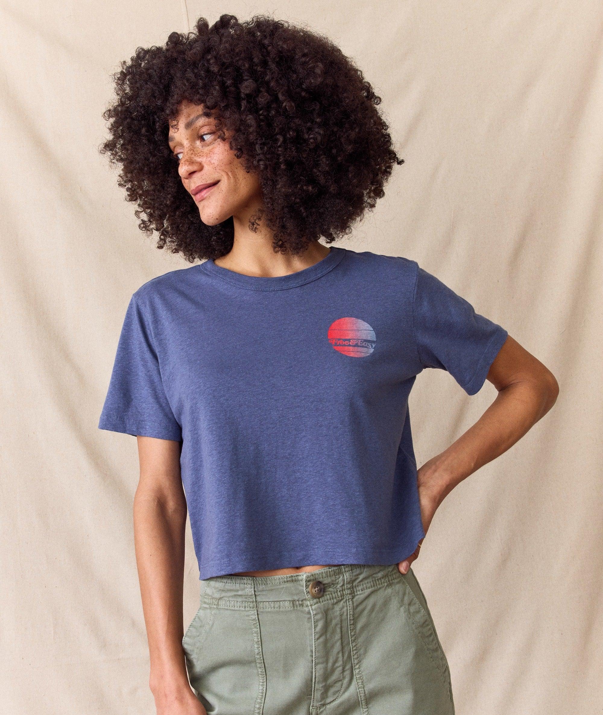 ML x Free & Easy Crop Graphic Tee Product Image