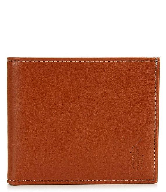 Polo Ralph Lauren Six Card Slot Burnished Leather Billfold Product Image
