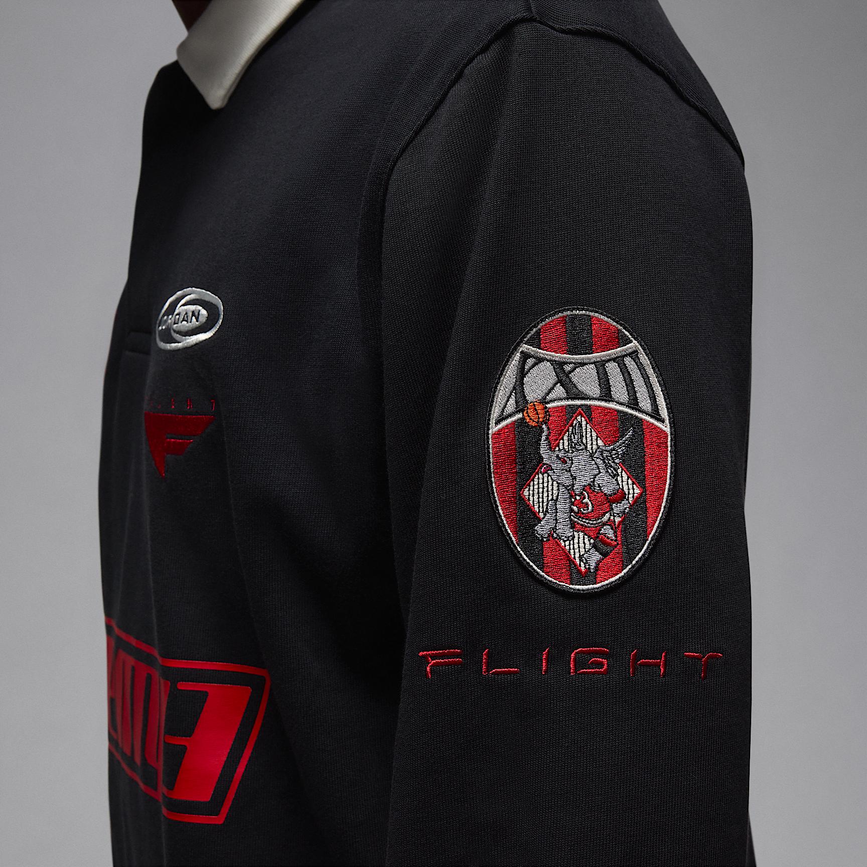 Men's Jordan Essentials Long-Sleeve Rugby Top Product Image