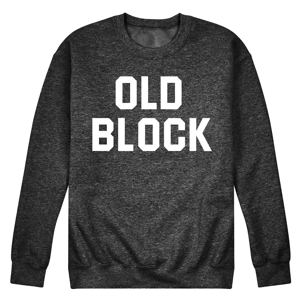 Men's Old Block Fleece Sweatshirt,  Product Image