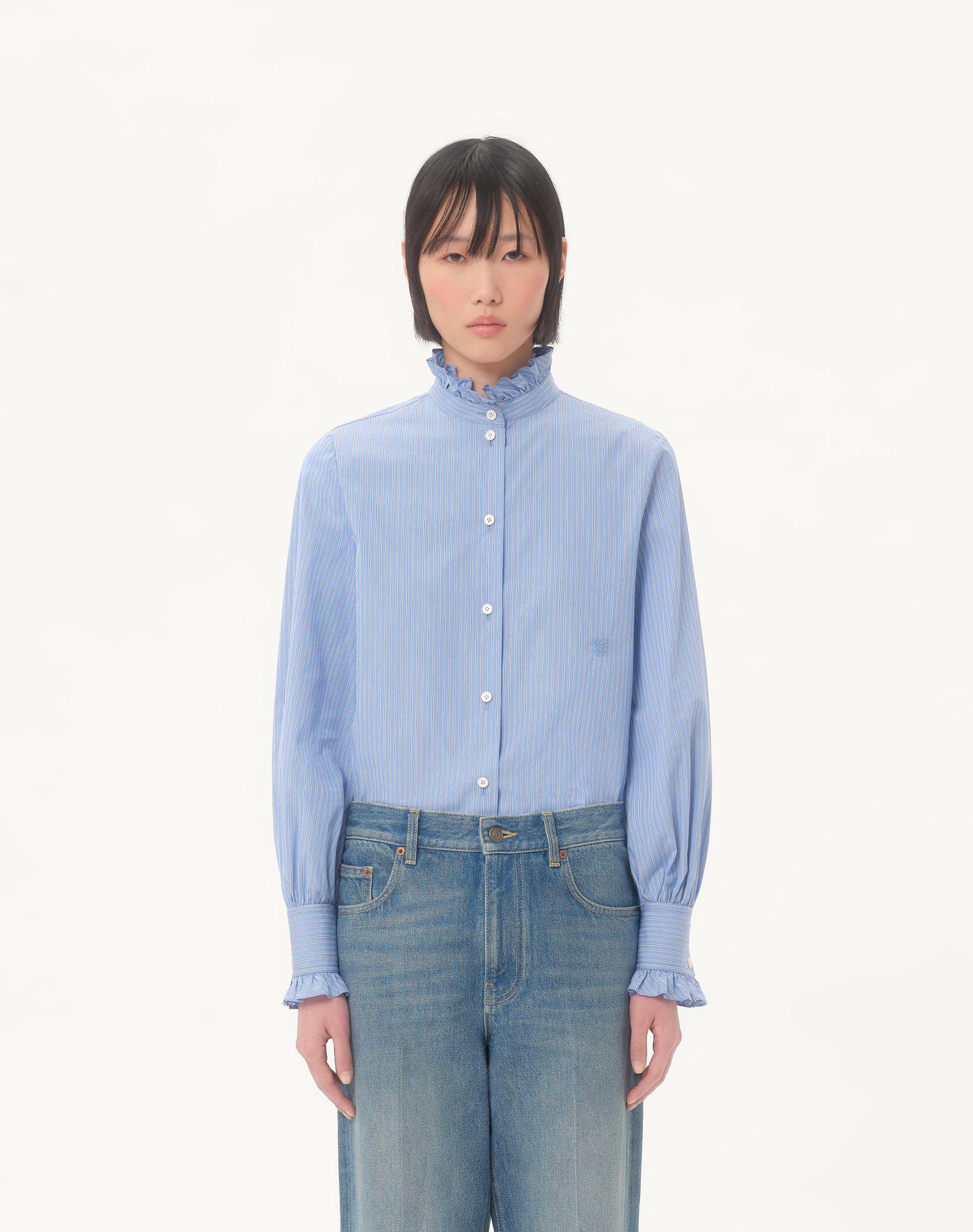 Classic Stripe Popeline Shirt Product Image